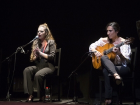 Jueves Flamencos de la Fundación Cajasol en Sevilla: Ángeles Gabaldón (18) • <a style="font-size:0.8em;" href="http://www.flickr.com/photos/129072575@N05/42341811601/" target="_blank">View on Flickr</a>