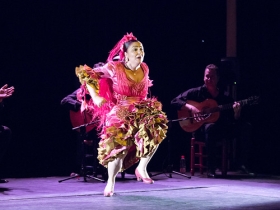 Jueves Flamencos de la Fundación Cajasol en Sevilla: Manuela Carpio (16) • <a style="font-size:0.8em;" href="http://www.flickr.com/photos/129072575@N05/27319120057/" target="_blank">View on Flickr</a>