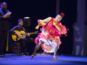 Jueves Flamencos de la Fundación Cajasol en Sevilla: Manuela Carpio (4) • <a style="font-size:0.8em;" href="http://www.flickr.com/photos/129072575@N05/41289939135/" target="_blank">View on Flickr</a>