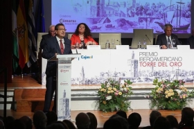 Entrega del Premio Iberoamericano Torre del Oro 2018 (3) • <a style="font-size:0.8em;" href="http://www.flickr.com/photos/129072575@N05/31228843108/" target="_blank">View on Flickr</a>