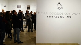 Exposición 'Paco Alba 1918-2018' en la Fundación Cajasol • <a style="font-size:0.8em;" href="http://www.flickr.com/photos/129072575@N05/26112983548/" target="_blank">View on Flickr</a>