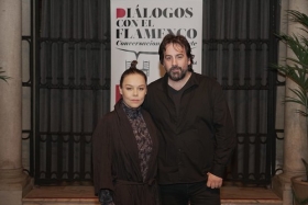 Diálogos con el Flamenco 2019 en Sevilla: Rocío Molina e Isaki Lacuesta (6) • <a style="font-size:0.8em;" href="http://www.flickr.com/photos/129072575@N05/49064216942/" target="_blank">View on Flickr</a>