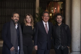 Presentación de la 'Gira Diciembre 2019' de Arcángel, Rocío Márquez y Zapata Tenor '¡Que suenen con alegría!' • <a style="font-size:0.8em;" href="http://www.flickr.com/photos/129072575@N05/49116653271/" target="_blank">View on Flickr</a>