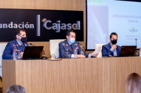 Conferencia 'El Ejército del Aire y las operaciones en la dimensión espacial' en Sevilla (19) • <a style="font-size:0.8em;" href="http://www.flickr.com/photos/129072575@N05/50436000366/" target="_blank">View on Flickr</a>