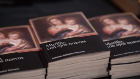 Presentación del libro 'Murillo, con ojos nuevos' en la Fundación Cajasol • <a style="font-size:0.8em;" href="http://www.flickr.com/photos/129072575@N05/46853967114/" target="_blank">View on Flickr</a>