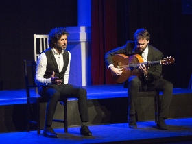 Jueves Flamencos de la Fundación Cajasol en Sevilla: Arcángel y su espectáculo 'Tablao' (8) • <a style="font-size:0.8em;" href="http://www.flickr.com/photos/129072575@N05/47122450952/" target="_blank">View on Flickr</a>