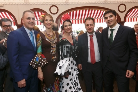 Recepción Institucional de la Fundación Cajasol en la Feria de Abril 2018 (47) • <a style="font-size:0.8em;" href="http://www.flickr.com/photos/129072575@N05/40814112774/" target="_blank">View on Flickr</a>