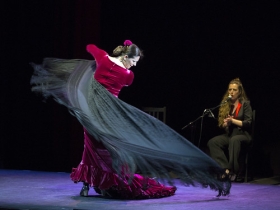 Jueves Flamencos de la Fundación Cajasol en Sevilla: Ángeles Gabaldón (3) • <a style="font-size:0.8em;" href="http://www.flickr.com/photos/129072575@N05/41440117485/" target="_blank">View on Flickr</a>