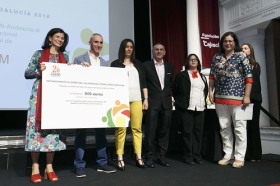 Entrega de los ‘Premios CERMI Andalucía 2018’ en la Fundación Cajasol (8) • <a style="font-size:0.8em;" href="http://www.flickr.com/photos/129072575@N05/27836279797/" target="_blank">View on Flickr</a>