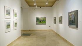 Exposición 'Verdes y grises' en Fundación Cajasol (Cádiz) (4) • <a style="font-size:0.8em;" href="http://www.flickr.com/photos/129072575@N05/29382419857/" target="_blank">View on Flickr</a>