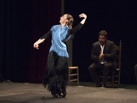 Jueves Flamencos de la Fundación Cajasol: Isabel Bayón (10) • <a style="font-size:0.8em;" href="http://www.flickr.com/photos/129072575@N05/34611957935/" target="_blank">View on Flickr</a>