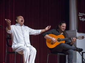 Jueves Flamencos de la Fundación Cajasol: Manuel Moreno 'El Pele' (8) • <a style="font-size:0.8em;" href="http://www.flickr.com/photos/129072575@N05/34383948733/" target="_blank">View on Flickr</a>