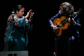 Jueves Flamencos de la Fundación Cajasol: Angelita Montoya (37) • <a style="font-size:0.8em;" href="http://www.flickr.com/photos/129072575@N05/38249813226/" target="_blank">View on Flickr</a>