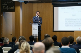 Jornada 'Blockchain y Smart Contracts, una perspectiva jurídico empresarial' en Sevilla (2) • <a style="font-size:0.8em;" href="http://www.flickr.com/photos/129072575@N05/44193540380/" target="_blank">View on Flickr</a>