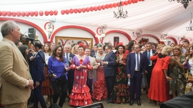 Recepción Institucional de la Fundación Cajasol en la Feria de Sevilla 2019 (4) • <a style="font-size:0.8em;" href="http://www.flickr.com/photos/129072575@N05/47750752372/" target="_blank">View on Flickr</a>