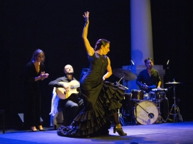 Jueves Flamencos de la Fundación Cajasol en Sevilla: Ana Morales y 'Lo Indefinido' (3) • <a style="font-size:0.8em;" href="http://www.flickr.com/photos/129072575@N05/48763211202/" target="_blank">View on Flickr</a>