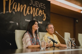 Rueda de prensa Jueves Flamencos: Sonia Miranda (4) • <a style="font-size:0.8em;" href="http://www.flickr.com/photos/129072575@N05/48836416331/" target="_blank">View on Flickr</a>