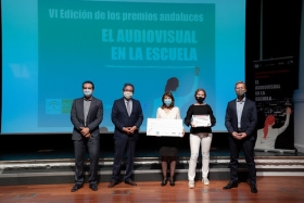 Entrega de los VI Premios 'El Audiovisual en la Escuela' en la Fundación Cajasol (12) • <a style="font-size:0.8em;" href="http://www.flickr.com/photos/129072575@N05/50513209516/" target="_blank">View on Flickr</a>
