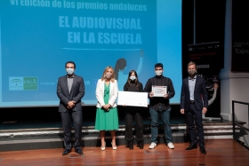 Entrega de los VI Premios 'El Audiovisual en la Escuela' en la Fundación Cajasol (15) • <a style="font-size:0.8em;" href="http://www.flickr.com/photos/129072575@N05/50513374392/" target="_blank">View on Flickr</a>
