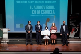 Entrega de los VI Premios 'El Audiovisual en la Escuela' en la Fundación Cajasol (17) • <a style="font-size:0.8em;" href="http://www.flickr.com/photos/129072575@N05/50513374502/" target="_blank">View on Flickr</a>