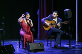 Jueves Flamencos de la Fundación Cajasol en Sevilla: Manuel de la Tomasa y Anabel Valencia (52) • <a style="font-size:0.8em;" href="http://www.flickr.com/photos/129072575@N05/47262592822/" target="_blank">View on Flickr</a>