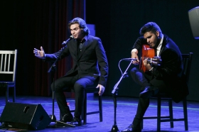 Jueves Flamencos de la Fundación Cajasol en Sevilla: Manuel de la Tomasa y Anabel Valencia (33) • <a style="font-size:0.8em;" href="http://www.flickr.com/photos/129072575@N05/46591767174/" target="_blank">View on Flickr</a>