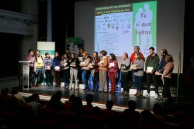 Jornada de voluntariado 'Tú sí que faltas' 2019 en Sevilla (4) • <a style="font-size:0.8em;" href="http://www.flickr.com/photos/129072575@N05/33092337138/" target="_blank">View on Flickr</a>