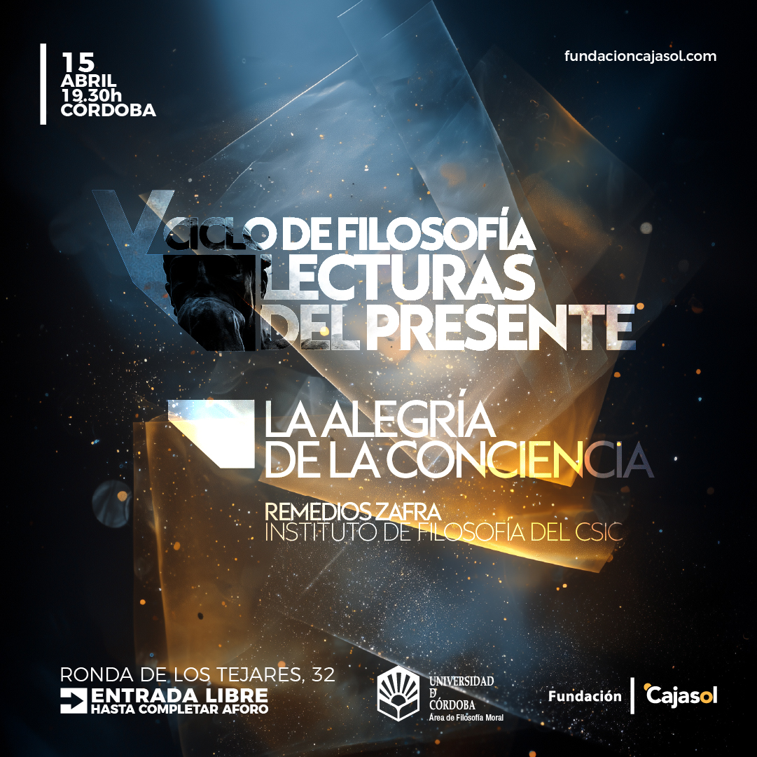 LA ALEGRÍA DE LA CONCIENCIA. REMEDIOS ZAFRA