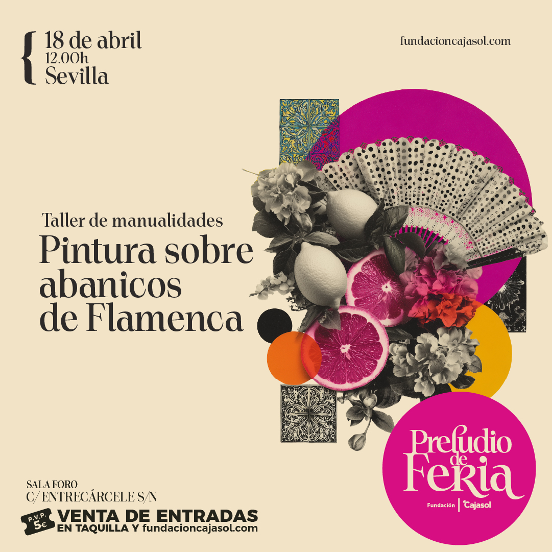 PINTURA SOBRE ABANICOS DE FLAMENCA