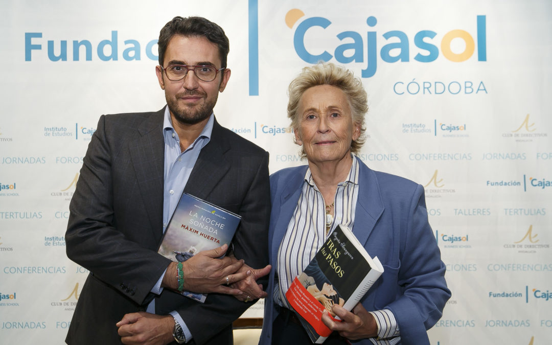 Doble cita con Màxim Huerta y Begoña Aranguren y la Novela Pasional en un nuevo encuentro del Ciclo de Narrativa de la Fundación Cajasol