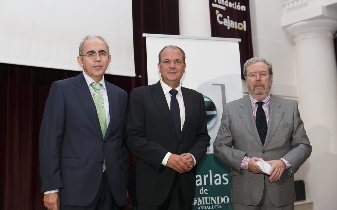 José Antonio Monago participa en las Charlas de El Mundo de Andalucía con su conferencia 'Extremadura, un modelo competitivo en el Sur'