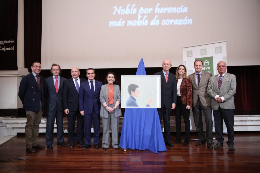 La Fundación Cajasol acoge la presentación del cartel del rastrillo Nuevo Futuro 2015