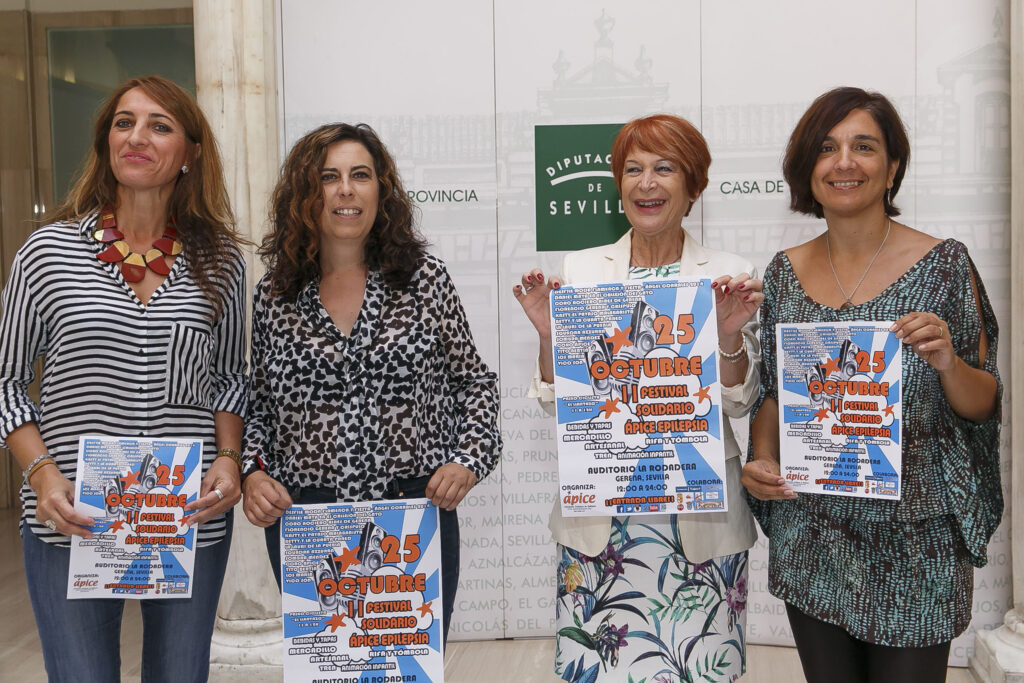 La Fundación Cajasol colabora con el II Festival Solidario 'Ápice Epilepsia' que se celebra en el Auditorio La Rodadera de Gerena