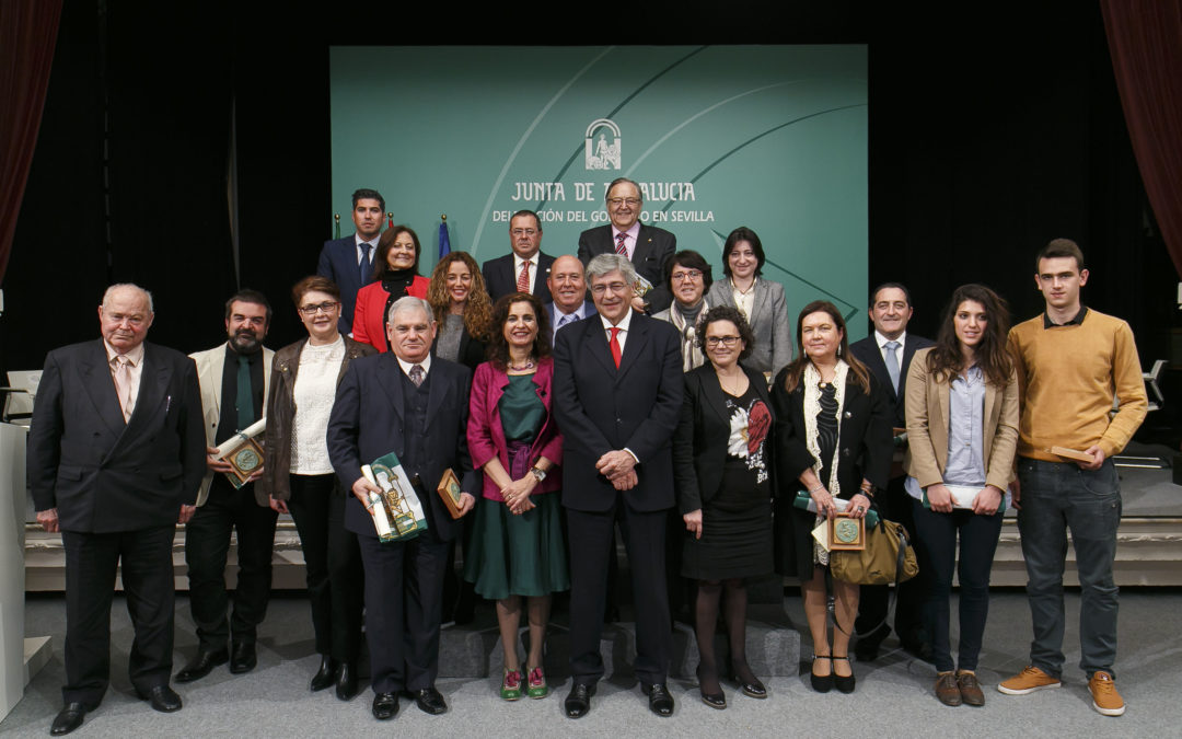 Entrega de los Premios 'Banderas de Andalucía' en la Fundación Cajasol