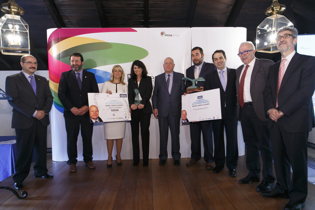 Irene Díaz Moreno y Antonio Jesús Meléndez Martínez reciben los premios Manuel Losada Villasante