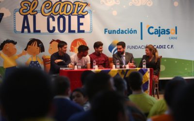 Emotiva visita de jugadores del Cádiz CF al Centro Afanas