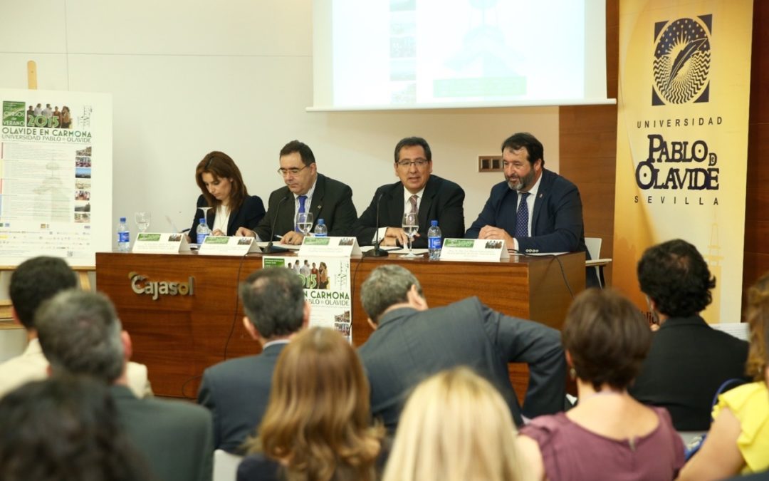 Presentación de los XIII Cursos de Verano de la UPO en Carmona