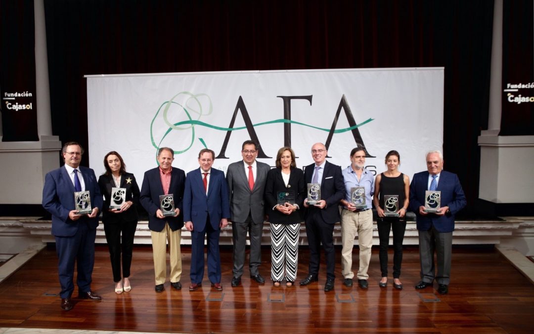 Entrega de los Premios AFA 2015 en la Fundación Cajasol