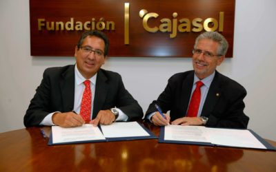La Fundación Cajasol y Rabanales 21 firman un convenio para la promoción de la innovación en el sector empresarial de la provincia de Córdoba