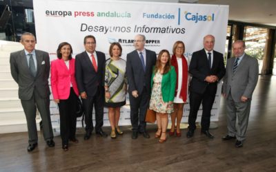 Antonio Pulido: «Córdoba se enfrenta al reto de afianzar el paso en el camino hacia la recuperación económica y podrá contar siempre con el apoyo de la Fundación Cajasol»