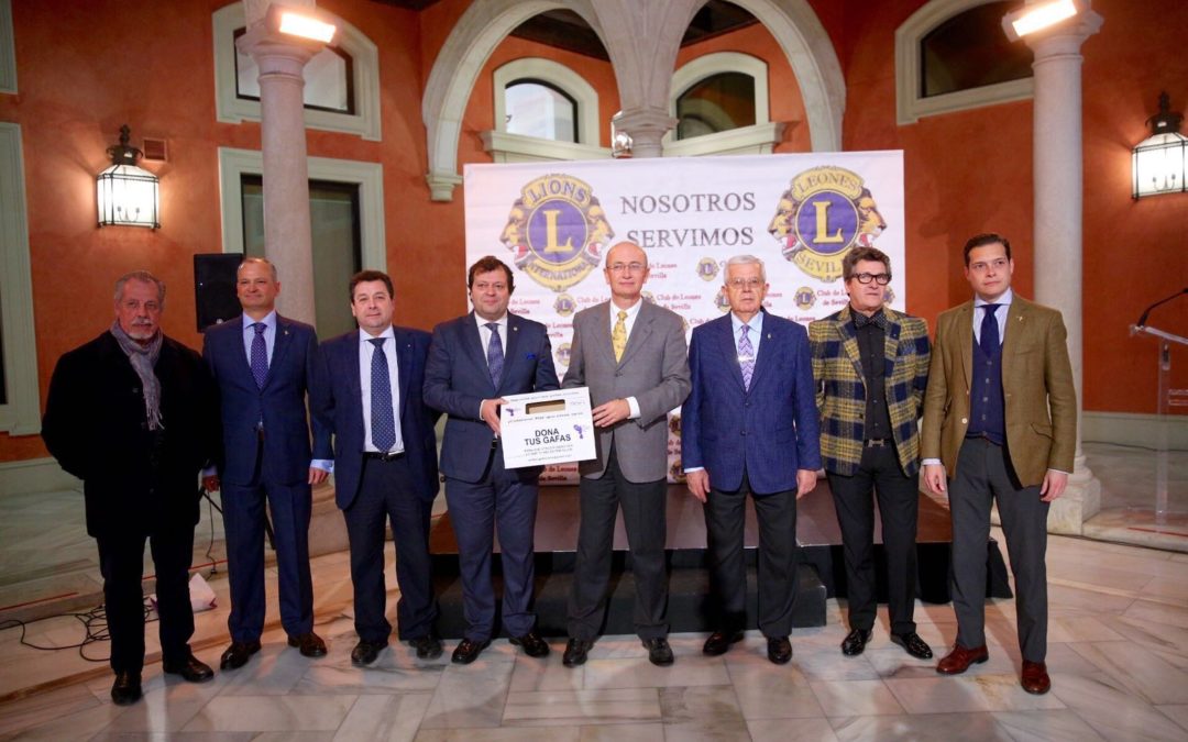 Presentación de proyectos solidarios que pone en marcha Club de Leones de Sevilla