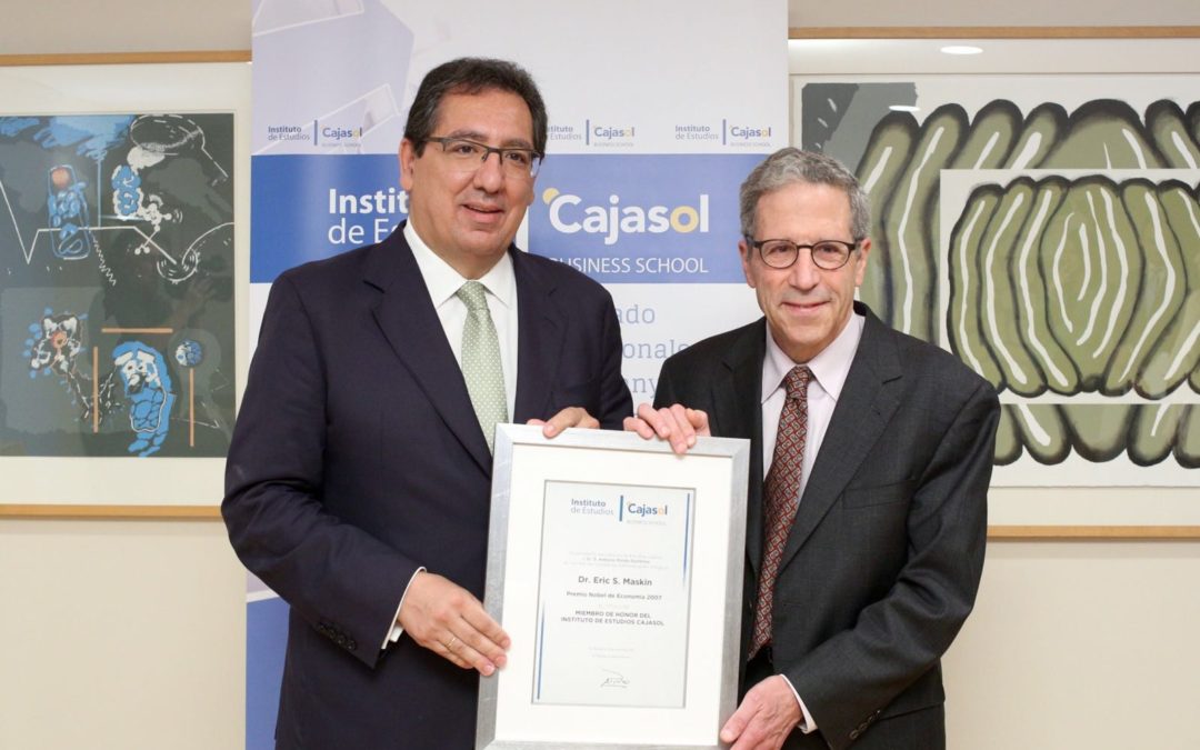 Eric Stark Maskin, Premio Nobel de Economía 2007, inaugura el nuevo ciclo de conferencias de la Fundación Cajasol