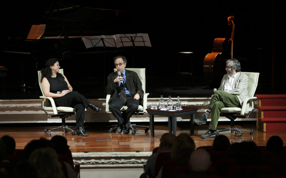 Exquisita charla entre Benet Casablancas y Antonio Muñoz Molina en el XI Ciclo de Música Contemporánea de los Conservatorios