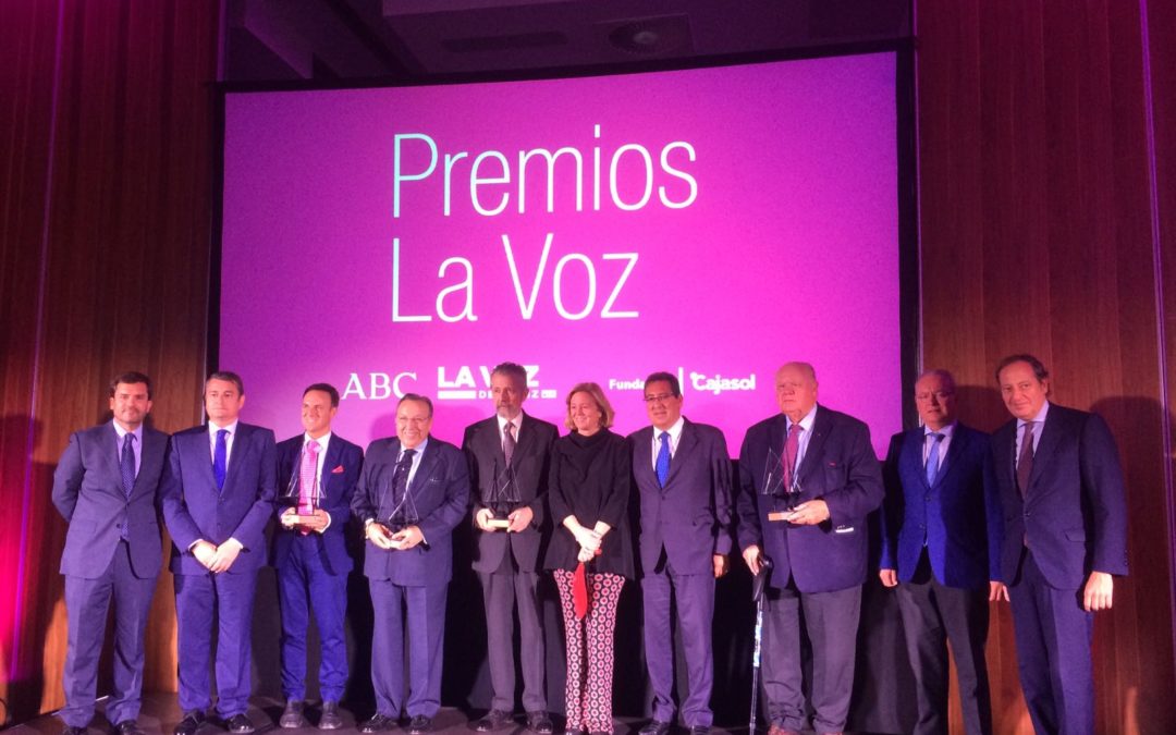 Antonio Pulido asiste a la entrega de los Premios LA VOZ 2016