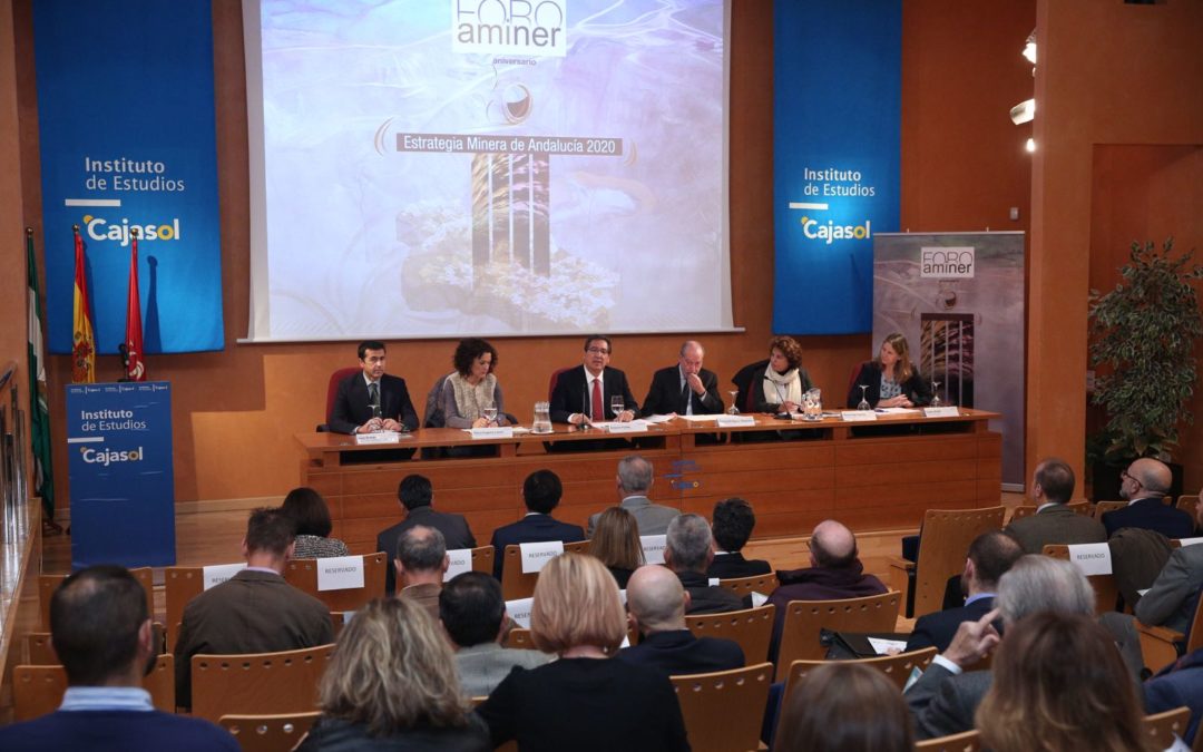 Foro Aminer sobre ‘Estratregia minera de Andalucía 2020’ desde el Instituto de Estudios Cajasol