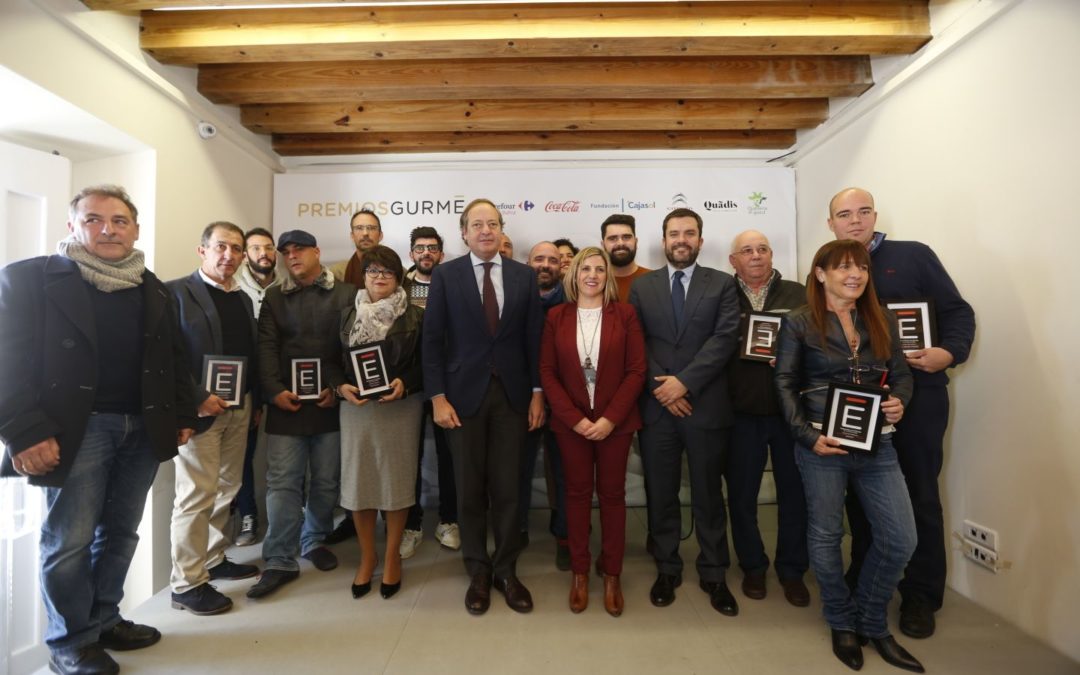 Entrega de los I Premios Gurmé Cádiz en la Fundación Cajasol