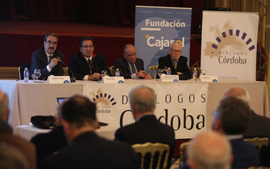 Conferencia de Emilio Ontiveros en Foro Diálogos Córdoba