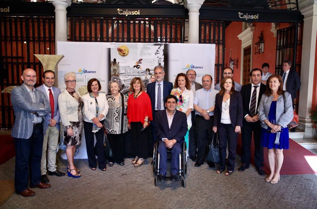 Inauguración del Festival de Cine Mental organizado por Asaenes en la Fundación Cajasol