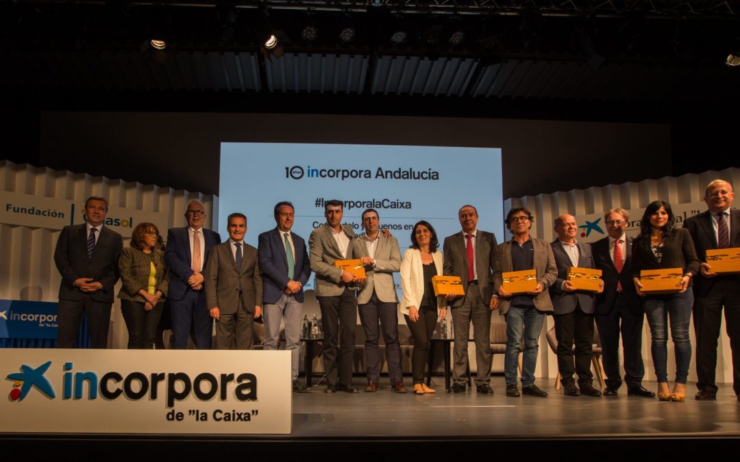 Celebración del décimo aniversario del programa 'Incorpora' de la Obra Social 'la Caixa' y la Fundación Cajasol