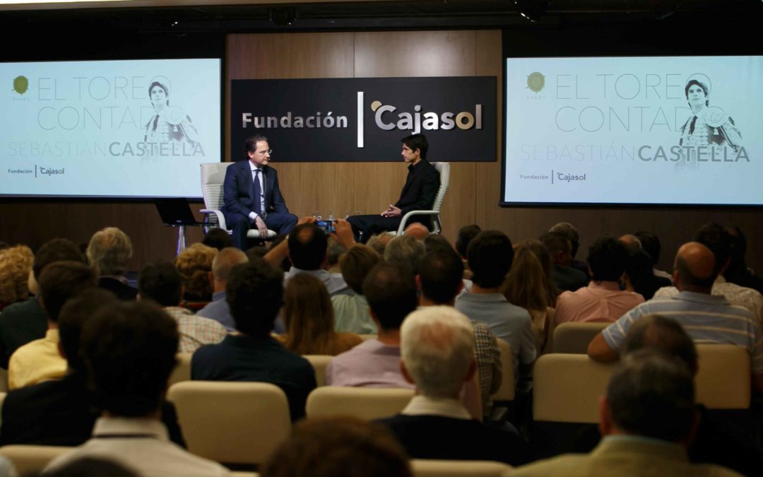 Sebastián Castella, protagonista del ciclo 'El toreo contado' en la Fundación Cajasol